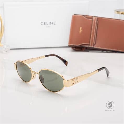 celine metal triomphe sunglasses|celine sunglasses triomphe dupe.